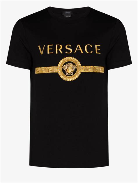 versace shirt logo|Versace graphic t shirts.